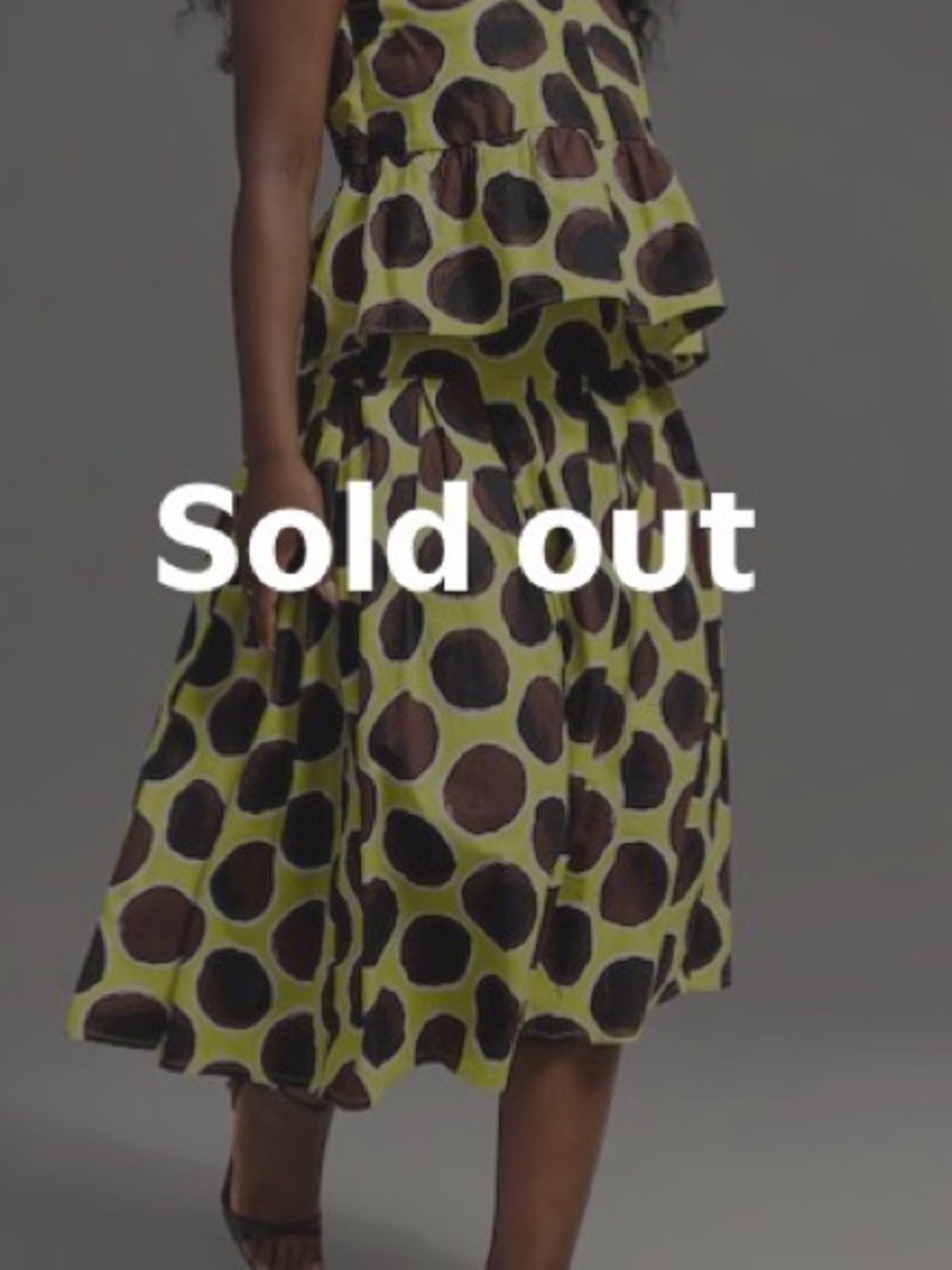 Old Navy x Christopher John Rogers polka dot skirt - small